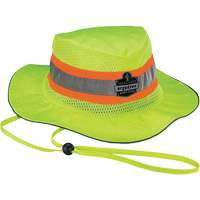 Chapeau de soleil de garde forestier de refroidissement en microfibre Chill-Its 8935MF , petite/moyenne, Lime haute visibilit&eacute; Sécurité Médic