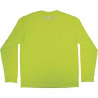 Chemise de refroidissement &agrave; manches longues avec protection solaire et UV Chill-Its 6689, Jaune lime haute visibilit&eacute;, Petit Sécurité Médic