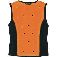 Veste de refroidissement &eacute;vaporatif Chill-Its 6685 avec fermeture &agrave; glissi&egrave;re, Moyen, Orange Sécurité Médic