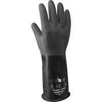 879R Acid-Resistant Gloves, Size Medium/8, 14" L, Butyl Rubber, 28-mil Sécurité Médic