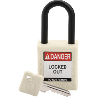 Cadenas de s&eacute;curit&eacute; Velocity, Cadenas de s&eacute;curit&eacute;, Cl&eacute;s diff&eacute;rentes, Nylon, Largeur de 1-1/2" Sécurité Médic