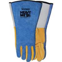 Yellow Tail MIG/TIG Welding Gloves, Grain Deerskin/Split Cowhide, Size Small Sécurité Médic