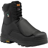 Bottes de travail Vulcan avec protecteur m&eacute;tatarsien &agrave; l'ext&eacute;rieur, Cuir, Taille 5, Imperm&eacute;able Sécurité Médic