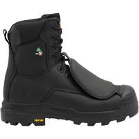 Bottes de travail Vulcan avec protecteur m&eacute;tatarsien &agrave; l'ext&eacute;rieur, Cuir, Taille 5, Imperm&eacute;able Sécurité Médic