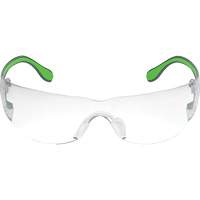 Adapt Lite Grey/Green Safety Glasses, Clear Lens, Anti-Fog/Anti-Scratch, ANSI Z87+/Meets/Exceeds CSA Z94.3 Sécurité Médic