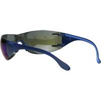 Adapt Lite Safety Glasses, Blue Mirror Lens, Anti-Fog/Anti-Scratch, ANSI Z87+/Meets/Exceeds CSA Z94.3 Sécurité Médic