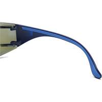 Adapt Lite Safety Glasses, Blue Mirror Lens, Anti-Fog/Anti-Scratch, ANSI Z87+/Meets/Exceeds CSA Z94.3 Sécurité Médic