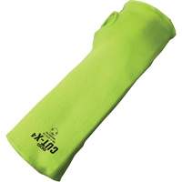Cut-X&reg; Cut-Resistant Sleeve with Thumb Hole, Fibreglass/Polyethylene, 10", ASTM ANSI Level A4, High Visibility Lime Sécurité Médic