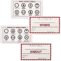 WHMIS Wallet Cards Sécurité Médic