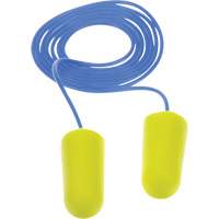 E-A-Rsoft Yellow Neon Earplugs, Bulk - Polybag, Corded Sécurité Médic