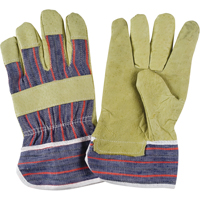 Abrasion-Resistant Comfort Fitters Glove, Large, Grain Pigskin Palm, Cotton Inner Lining Sécurité Médic