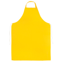 PVC Apron, PVC, Yellow, 35" W x 45" L Sécurité Médic