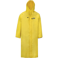 V&ecirc;tements imperm&eacute;ables Hurricane ignifuges et r&eacute;sistants &agrave; l'huile, manteau de 48', 5T-Grand, Jaune Sécurité Médic