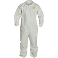 ProShield&reg; 60 Coveralls, Small, White, Microporous Sécurité Médic