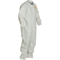 ProShield&reg; 60 Coveralls, Small, White, Microporous Sécurité Médic