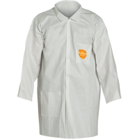 ProShield&reg; 60 Lab Coat, Microporous/Polypropylene, White, Medium Sécurité Médic