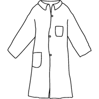 Proshield&reg; 10 Labcoats, SMS, Blue, Small Sécurité Médic
