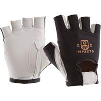 Anti-Impact Left-Hand Glove, X-Small, Goatskin/Split Leather Palm, Hook & Loop Cuff Sécurité Médic