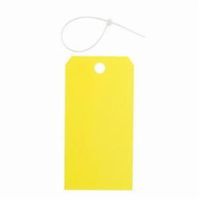 Blank Accident Prevention Tags, Metal, 3" W x 5-3/4" H Sécurité Médic