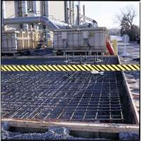 Ruban pour barricade, Anglais, 3" la x 200' lo, 3 mils, Noir sur jaune Sécurité Médic