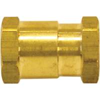 Female Hex Nipple, Brass Sécurité Médic