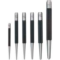 Centre Punches With Round Shanks, 5 Pieces Sécurité Médic