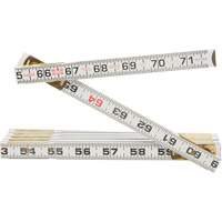 Red End&reg; Two Way&reg; Rule, 6' L, Wood, 1/16" Graduations Sécurité Médic