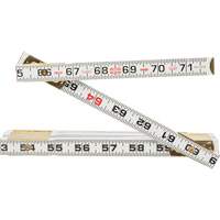 Red End&reg; Flat Reading Rule, 6' L, Wood Sécurité Médic