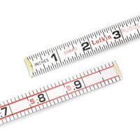 Red End&reg; Engineer's Scale Rule, 6' L, Wood, 1/16" Graduations Sécurité Médic