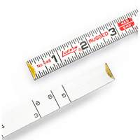 Red End&reg; Masonry Rule, 6' L, Wood, 1/16" Graduations Sécurité Médic