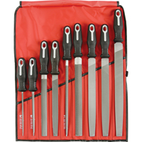9-Piece Ergonomic File Set, 9 Pcs Sécurité Médic
