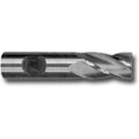 Weldon Shank End Mill, 7/32" Dia., 4 Flutes, High Speed Steel Sécurité Médic