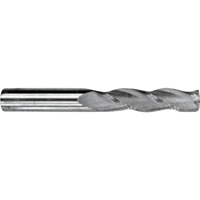 Long Series End Mill, 1/8" Dia., 4 Flutes, Carbide Sécurité Médic