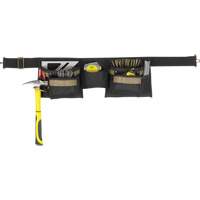 Ceinture &agrave; outils combin&eacute;e de luxe, Polyester, Noir Sécurité Médic