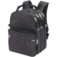 Sacs &agrave; dos pour outils &agrave; 75 pochettes, 13" lo x 17-1/2" la, Noir, Nylon Sécurité Médic