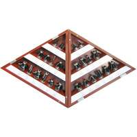 Jeux de fraises &agrave; d&eacute;foncer au carbure &agrave; 3 cannelures Sécurité Médic