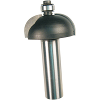 Fraises au carbure Woodpecker, 7/8" dia., 1/4" tige Sécurité Médic