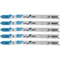 Jig Saw Blades Basic for Metal, High Speed Steel, T-Shank, 3-5/8" L Sécurité Médic