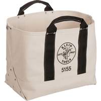 Heavy-Duty 17" Tool Bag, Canvas, 1 Pockets, Beige/Black Sécurité Médic