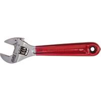 Adjustable Wrench, 4-1/2" L, 1/2" Max Width, Chrome/Polished Sécurité Médic