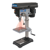 Drill Presses With Laser, 10", 1/2" Chuck, 3050 RPM Sécurité Médic