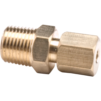 Raccords de compression - Tube &agrave; tuyau m&acirc;le, 3/16" x 1/8" Sécurité Médic