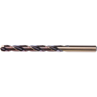 Jobber Drill Bit, High Speed Steel, 1/16", 1-7/8" L, 7/8" Flute, 135° Point Angle Sécurité Médic