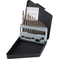 Jobber Length Drill Bit Set, 13 Pieces, High Speed Cobalt Sécurité Médic