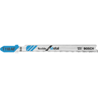 Flexible Jigsaw Blade, Bi-Metal, 3-5/8" L, 17-24 TPI Sécurité Médic