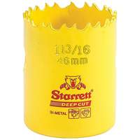 Scie &agrave; cloche bim&eacute;tal 1-13/1, 1-13/16", Profondeur de la coupe 2", Bim&eacute;tal Sécurité Médic