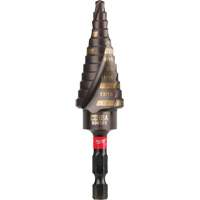 Foret &eacute;tag&eacute; #4 Shockwave Impact Duty, 3/16" - 7/8", Incr&eacute;ments de 1/16", Titane Sécurité Médic
