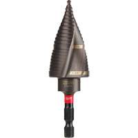 Foret &eacute;tag&eacute; #9 Shockwave Impact Duty, 7/8" - 1-1/8", Incr&eacute;ments de 1/4", Titane Sécurité Médic