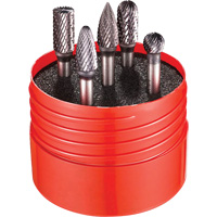 Double Cut Rotary Burr Set, 5 Pieces Sécurité Médic
