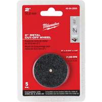 M12 Fuel Right Angle Die Grinder Cut-Off Wheels, 2" x 0.04", 1/4" Arbor, Type 1, Aluminum Oxide, 21000 RPM Sécurité Médic